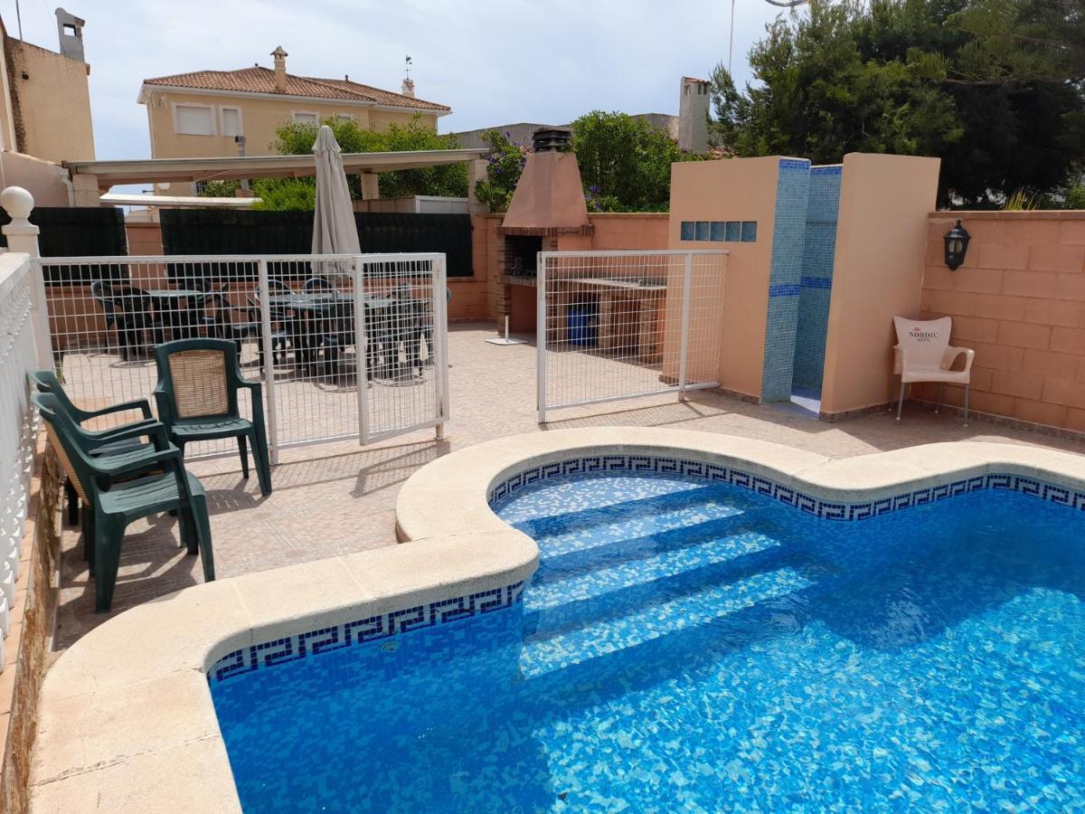 Chalet Muy Cerca De La Playa Con Piscina Privada Dehesa de Campoamor  Eksteriør bilde